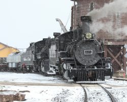 By the time we reached Osier, we had something new to deal with - snow! Welcome to Colorado in the springtime. Sunny on one side, blizzard in the middle, sunny on the other side.