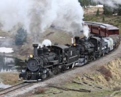 Coming around the curve onto the upper side of the loop...