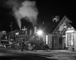 And one more from a slightly different angle, with Soni on the ground checking over the engine.