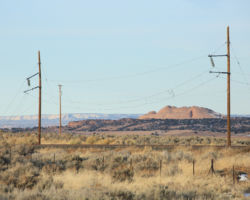 Some more downed overhead still clinging to the poles in Jan 2020.