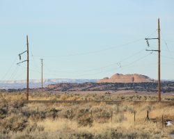 Some more downed overhead still clinging to the poles in Jan 2020.