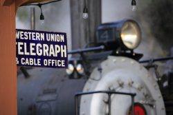I love the Western Union sign still on the Sunol depot. Of course being an insulator and telegraph collector probably has something to do with my appreciation.