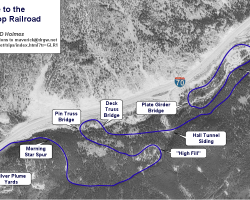 A guide to the reconstructed Georgetown Loop, so help you find specific places I'll be referring to in this trip report