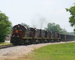 Finally caught the turn again at Seligman, MO, after a strategic failure