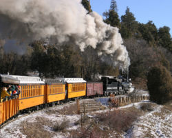 Once past Hermosa, the line starts climbing into the mountains