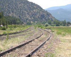 East down Vallie siding, towards Cotopaxi