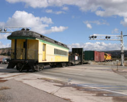 ...and then across the highway