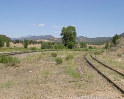 West down Vallie, towards Salida