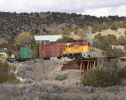 Winding down above Lamy