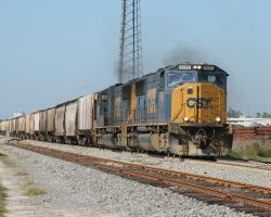 I hadn't even made Mulberry when I met my first train - this empty headed to the plant north of Hwy 60, near Bartow