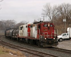 Iowa Interstate isn't the only road the QC where you can still see first generation geeps in action, as ICE 137 and 112 prove.
