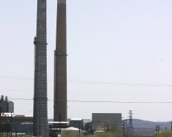 This is the Chino Smelter at Hurley, NM. It's eerily quiet, and the yard doesn't show any sign of being used recently, probably since the 2002 shutdown.