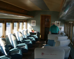 The inside of Cedar Rapids, looking forward...