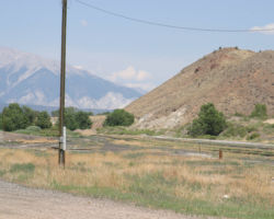 And west from the same point as 13. The tracks still showed no sign of a vehicle.