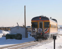 Rounding the curve out of Monument, CO.