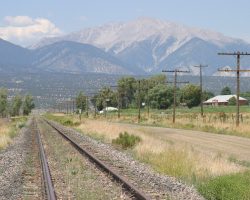 And looking northwest, towards the Collegiate Range