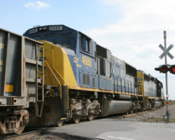 Following along is SD70M 4688, "Spirit of Tampa", one of only a handful of named SD70Ms