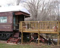 The Hamilton even has this deck attached. The bumper underneath is the end of the SFS tail by the depot