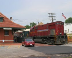 Dropping the mid-day passengers and picking up the Van Buren-Winslow turn passengers