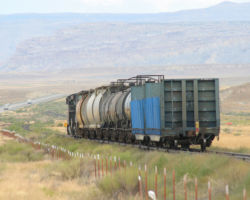 The local heads down a zig-zagging nine miles of grade back towards the main at Brendel