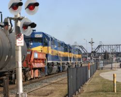 As you can see, downtown Davenport is nothing but one crossing after another, each only a block apart. These are the last three as you head north.