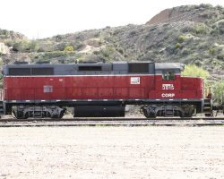 Since the Arizona Eastern (AZER) is now owned by RailAmerica, this CORP GP38-2 in Globe didn't seem so out of place.
