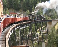 Creeping across the Devils Gate bridge