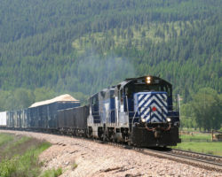 Turned and headed back north/west to Paradise, 112 leads the local out of St. Regis
