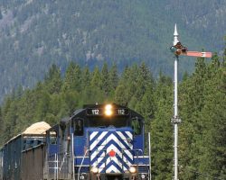 One of the other semaphores on the line, this one at MP 208.6, about halfway between Toole and Quinns.