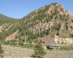 A truss bridge over the Arkansas just north of Princeton