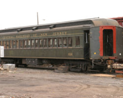 Ex-Central Railroad of New Jersey 1158, a coach built in 1922