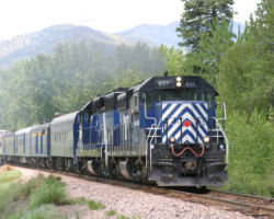 Coming through Dixon, the forest fire smoke is starting to get thick in the air