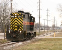 Trundling along the branch - what are we out here to switch again?