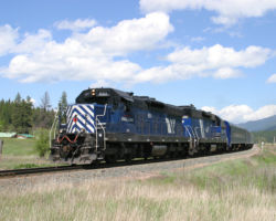 Tipping over the unremarkable summit at Evaro, about two hours after I started chasing at Paradise