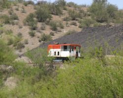 Found in the smelter's backlot, this is a 2-axle GE industrial critter