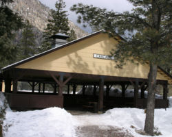 This is the railroad's pavillion at Tacoma, which is probably a little cold today