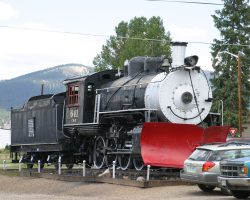 Another other major railroad to serve Leadville was the narrow gauge DSP&P, later part of the Colorado & Southern. Originally part of their narrow gauge mainline to Dillon and Denver, the line survived as a standard gauge branch.
