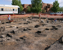 And finally, from the southeast corner looking northwest