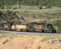 There's our tunnel motors, headed down grade under US 6