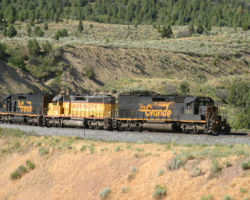 There's our tunnel motors, headed down grade under US 6