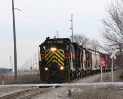 Crossing old Probstei Road east of Walcott (now 190th Street)