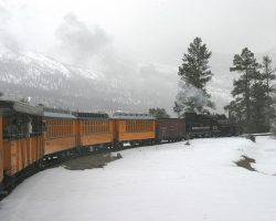Between Rockwood and Pinkerton, the snow sets in and it gets darn cold