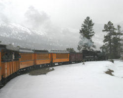 Between Rockwood and Pinkerton, the snow sets in and it gets darn cold