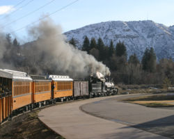 Like we say here in Colorado, if you don't like the weather, wait fifteen minutes. Sure enough, it's sunny upon arrival in Durango.