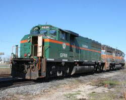 Meanwhile, here's the other set of power - one widecab and one butt-ugly HATX leaser (HATX 517, another ex-B&M unit).
