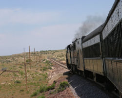 A view of the track ahead at Willaha on the way to the Canyon