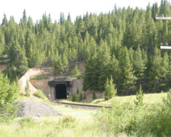 The West Portal of the Tunnel