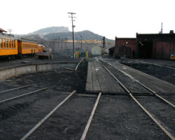 Another view across the table, looking out towards the northwest