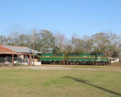 Here we are in downtown Barney, GA. I'm not exactly sure what the building is, but it's full of all sorts of old equipment (not railway equipment, though...)