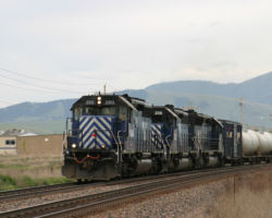 Back in Missoula, the Night Gas Local starts another trip west to Thompson Falls